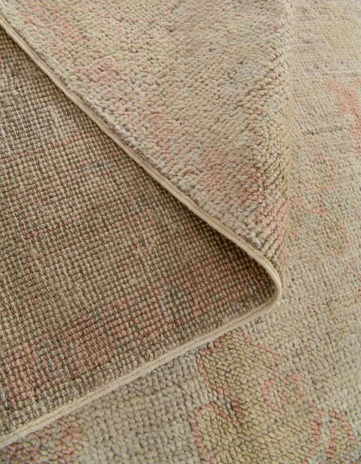 4' 3 x 6' 3 Hand Knotted Oushak Wool Rug