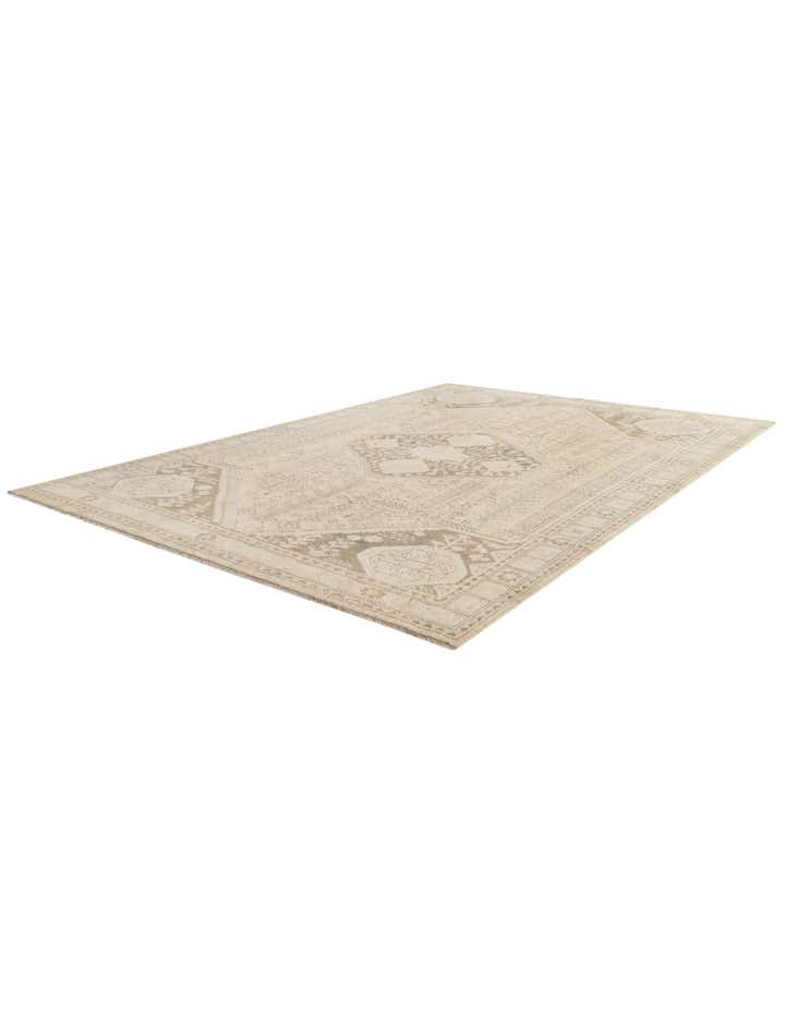 6' 11 x 9' 8 Oushak Wool Rug