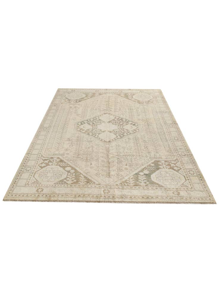 Detail image of 6' 11 x 9' 8 Oushak Wool Rug