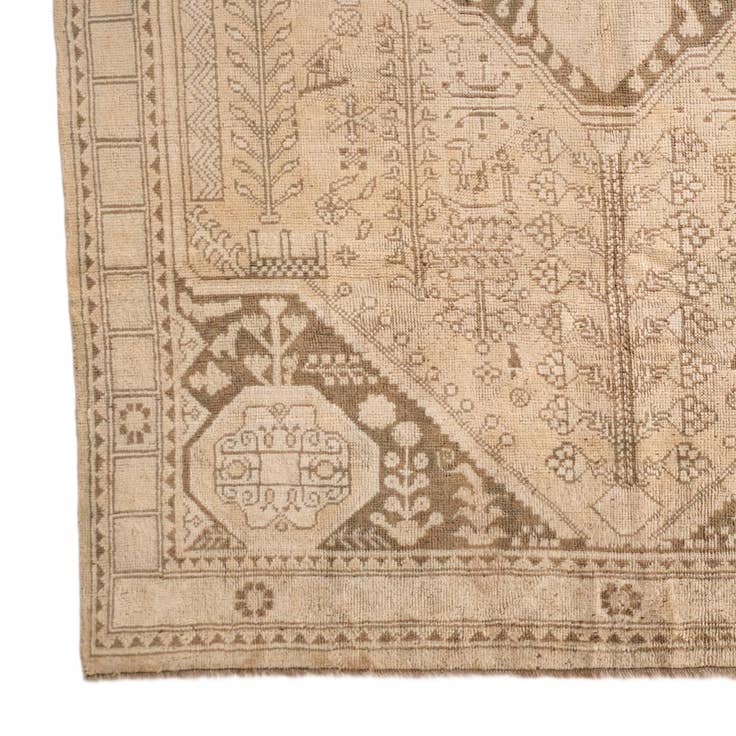 Detail image of 6' 11 x 9' 8 Oushak Wool Rug