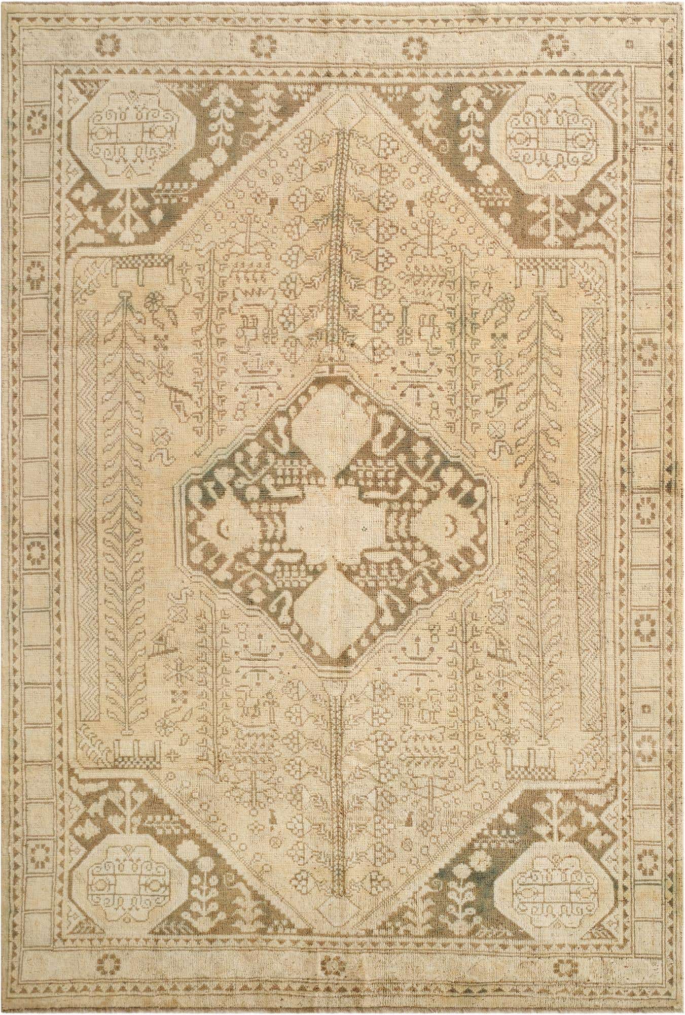 6' 11 x 9' 8 Oushak Wool Rug