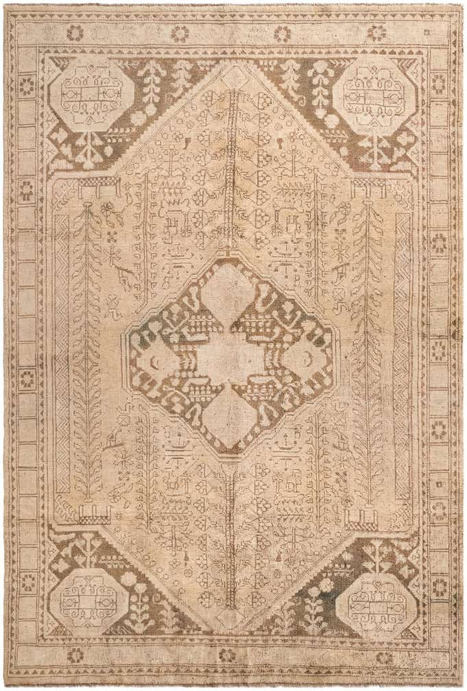 6' 11 x 9' 8 Oushak Wool Rug