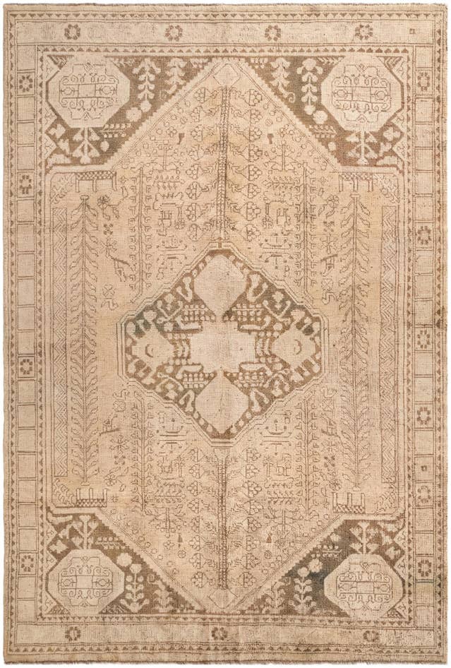 Detail image of 6' 11 x 9' 8 Oushak Wool Rug