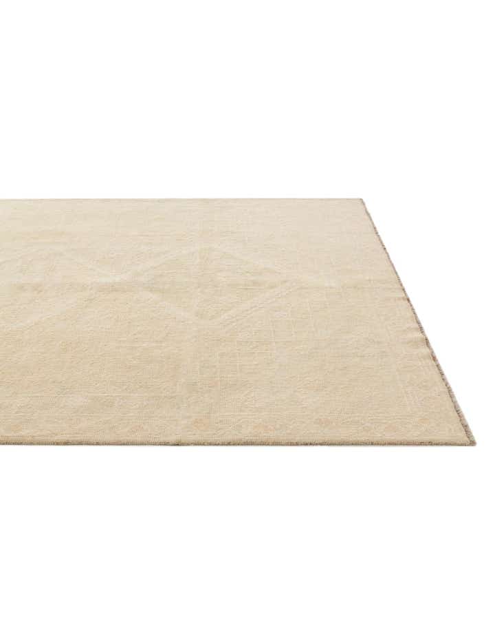 6' 8 x 9' 7 Hand Knotted Oushak Wool Rug