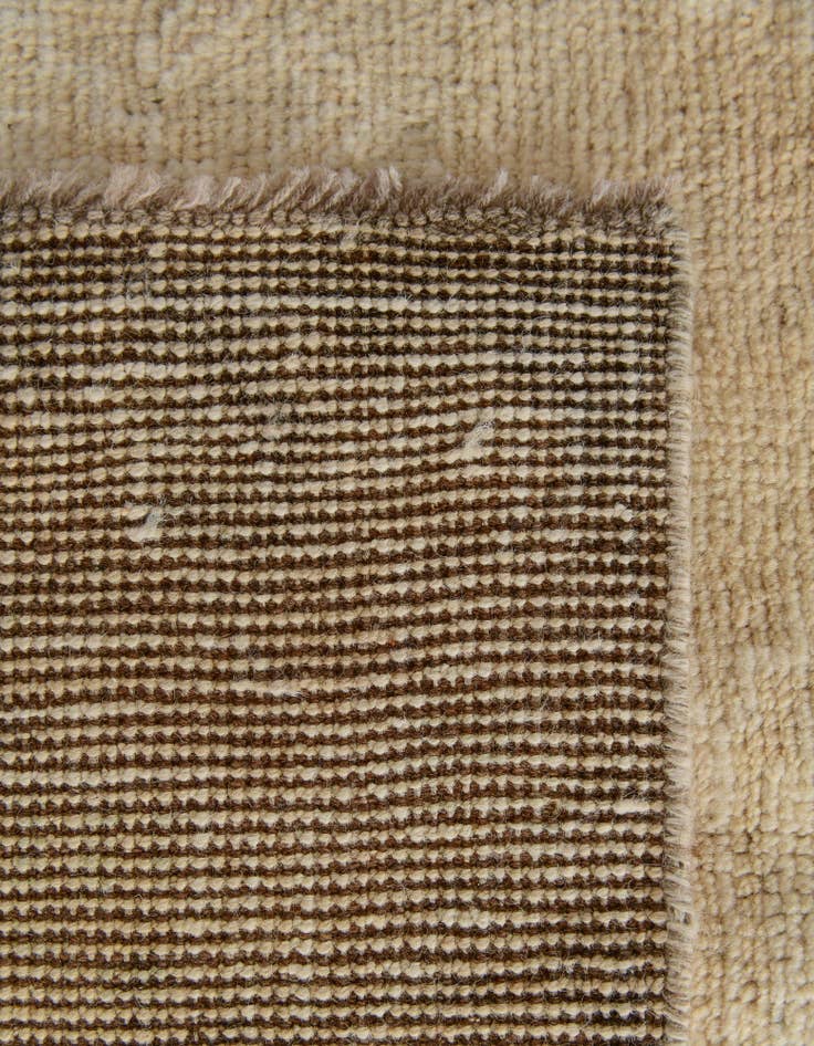 Detail image of 6' 8 x 9' 7 Hand Knotted Oushak Wool Rug