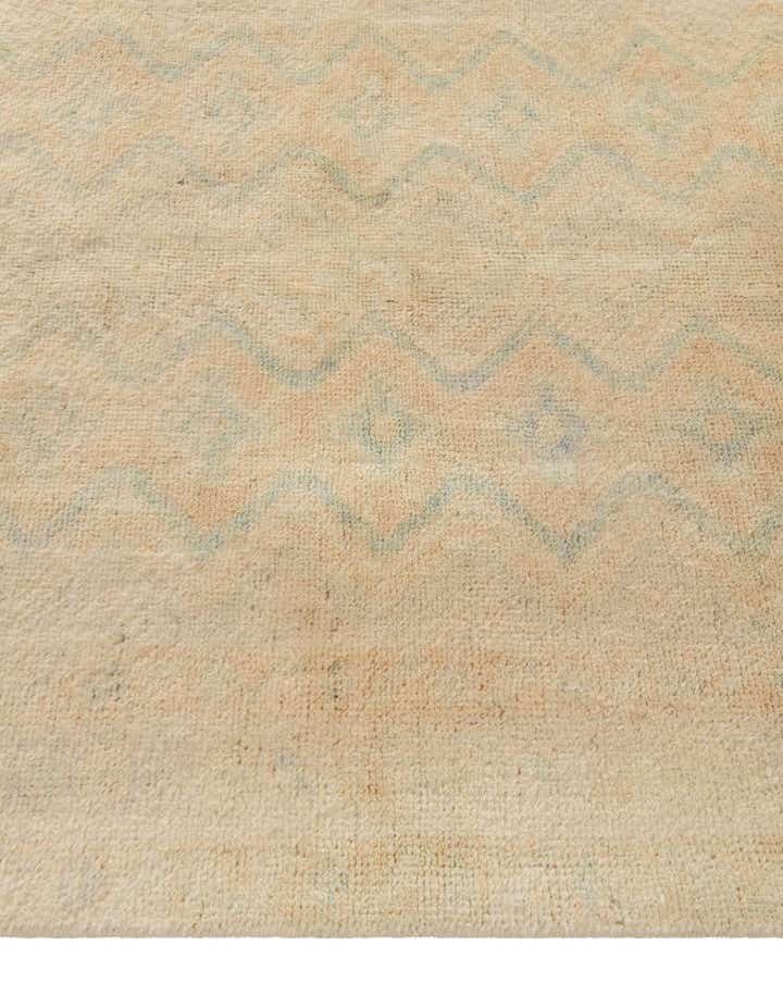 3' 10 x 6' 1 Hand Knotted Oushak Wool Rug