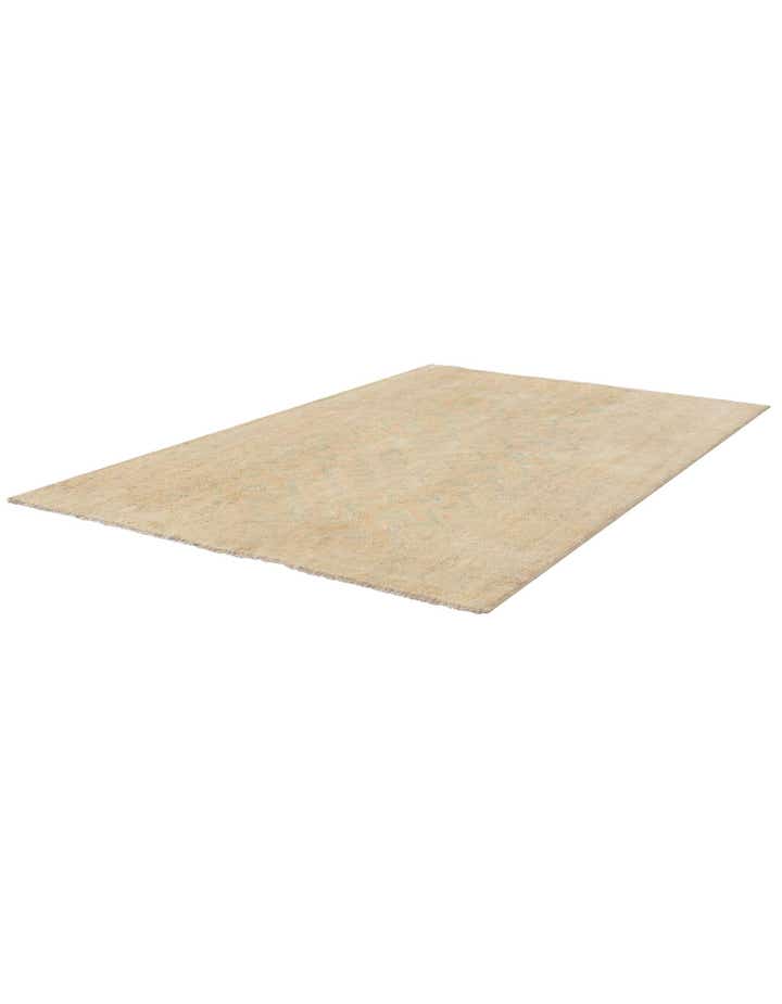 3' 10 x 6' 1 Hand Knotted Oushak Wool Rug