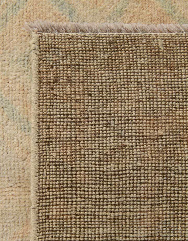 3' 10 x 6' 1 Hand Knotted Oushak Wool Rug