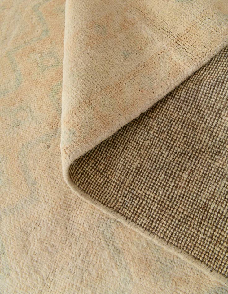 Detail image of 3' 10 x 6' 1 Hand Knotted Oushak Wool Rug