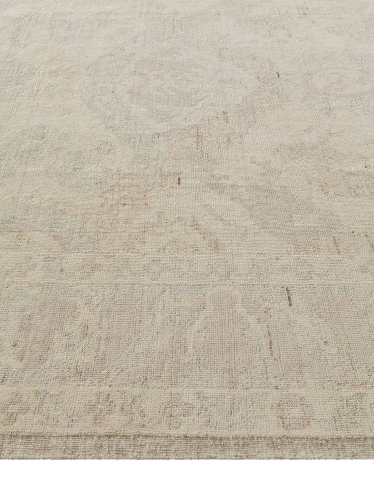 Detail image of 9' 6 x 12' 2  Hand Knotted Oushak Wool Rug