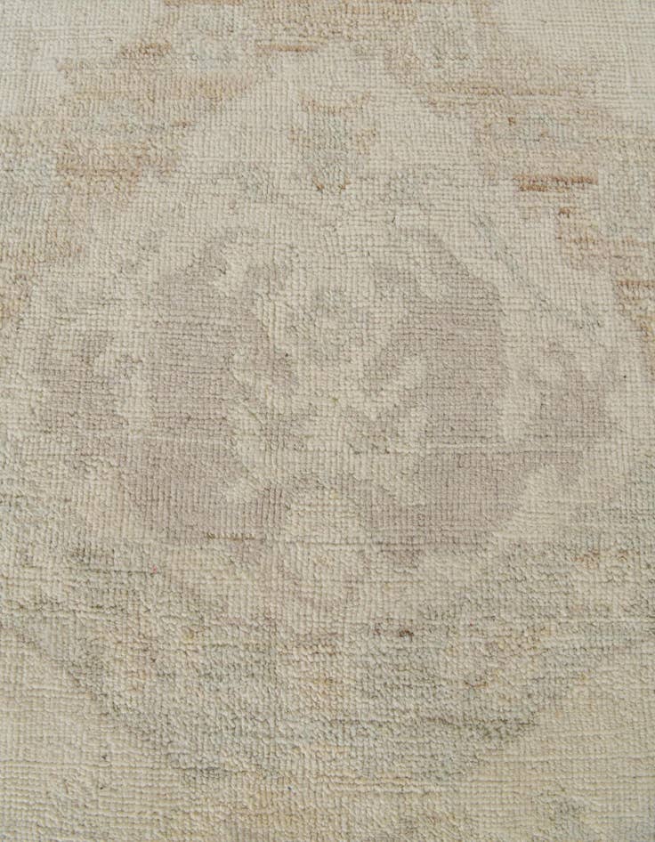 Detail image of 9' 6 x 12' 2  Hand Knotted Oushak Wool Rug