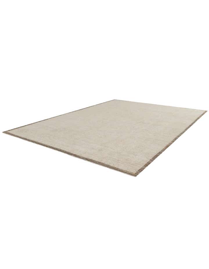 8' 11 x 12' Hand Knotted Oushak Wool Rug