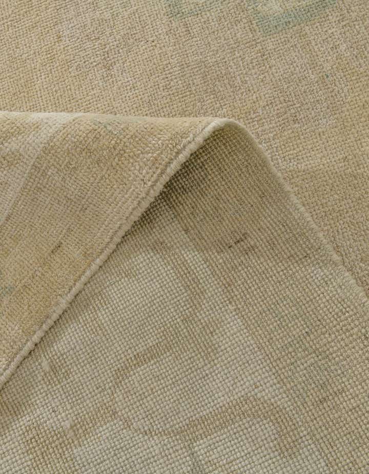9' 4 x 12' Hand Knotted Oushak Wool Rug