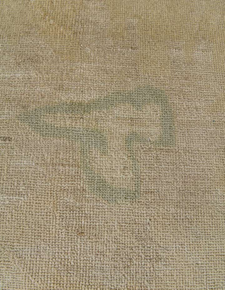 9' 4 x 12' Hand Knotted Oushak Wool Rug