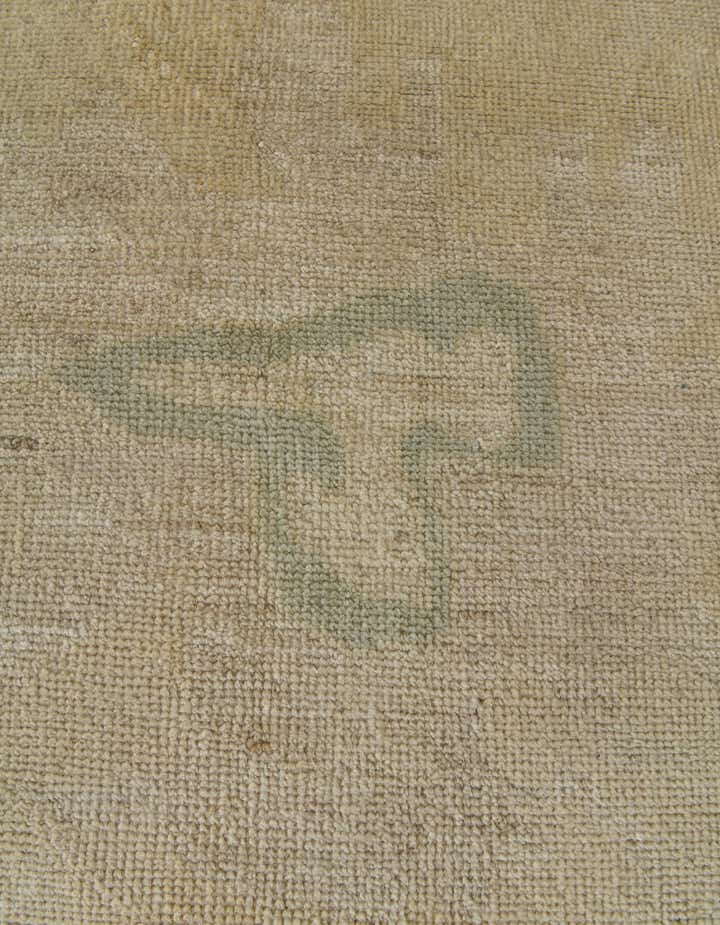 9' 4 x 12' Hand Knotted Oushak Wool Rug