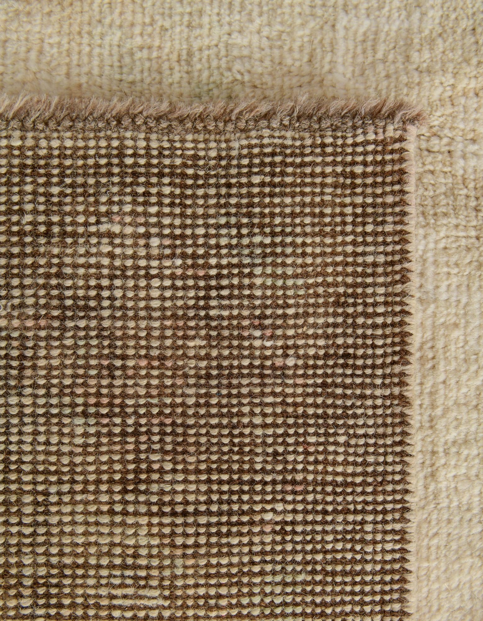 6' 5 x 9' 7 Hand Knotted Oushak Wool Rug