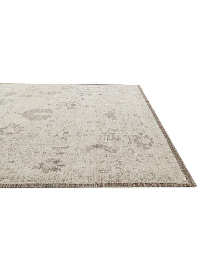 10' 7 x 13' 8 Hand Knotted Oushak Wool Rug