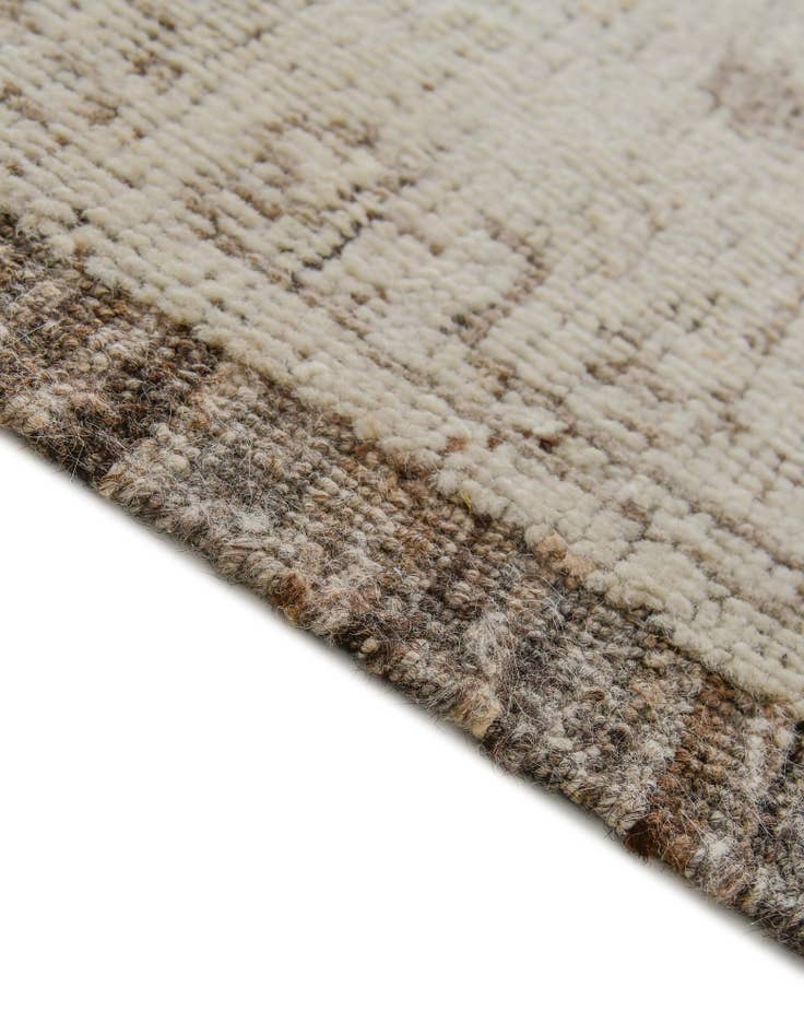 Detail image of 10' 7 x 13' 8 Hand Knotted Oushak Wool Rug