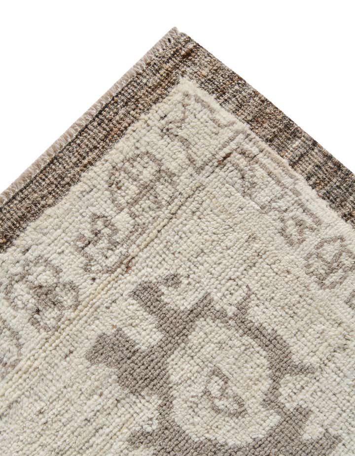 10' 7 x 13' 8 Hand Knotted Oushak Wool Rug