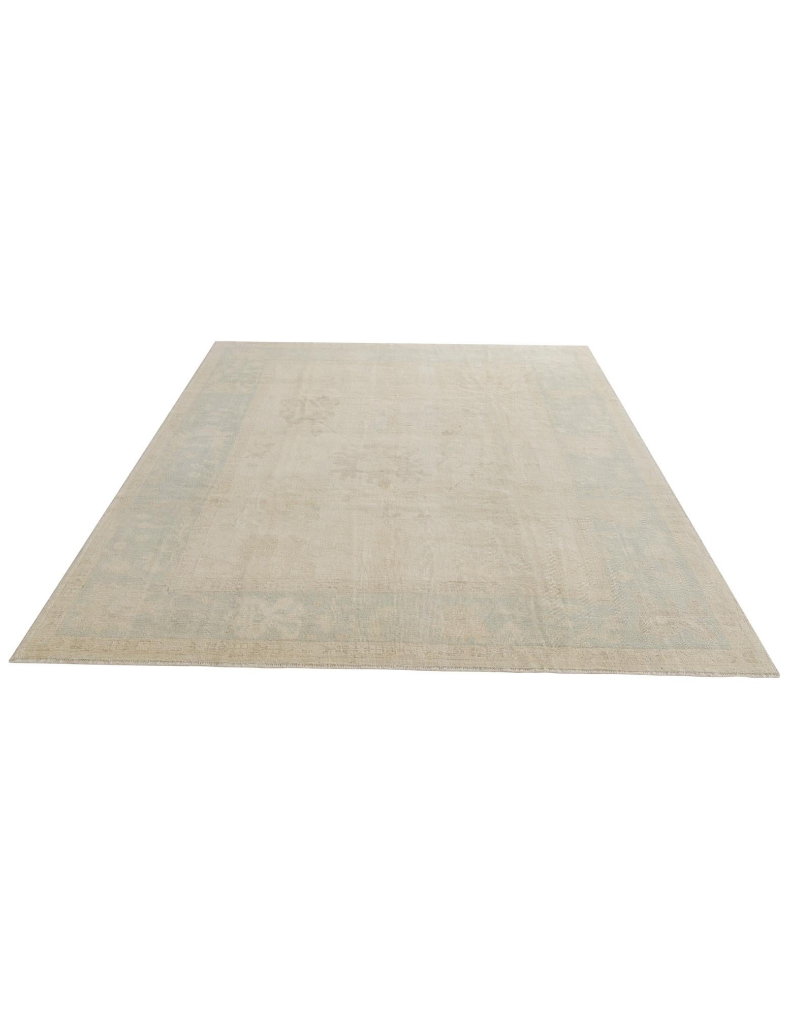 8' 6 x 10' Hand Knotted Oushak Wool Rug