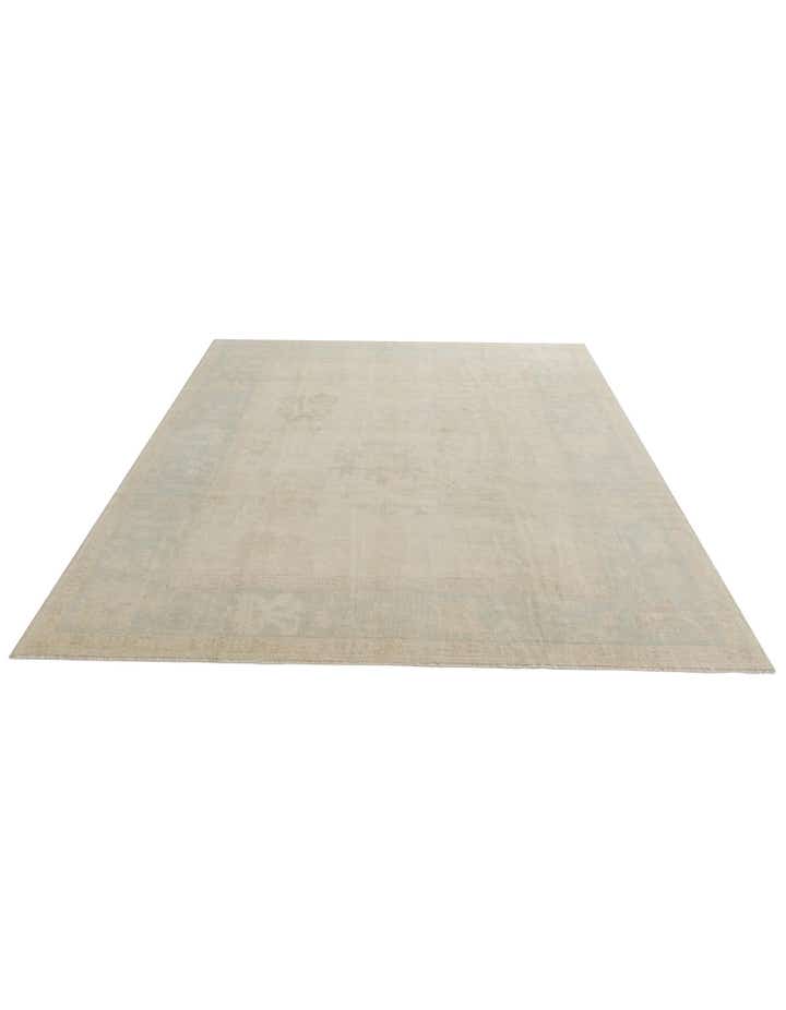 8' 6 x 10' Hand Knotted Oushak Wool Rug