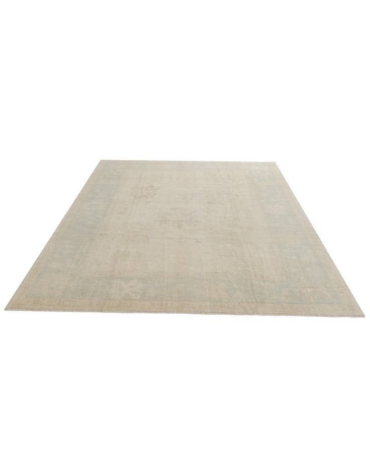 Detail image of 8' 6 x 10' Hand Knotted Oushak Wool Rug