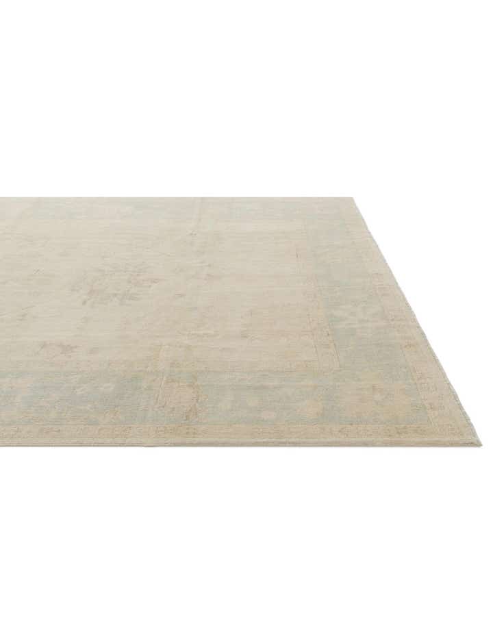 8' 6 x 10' Hand Knotted Oushak Wool Rug