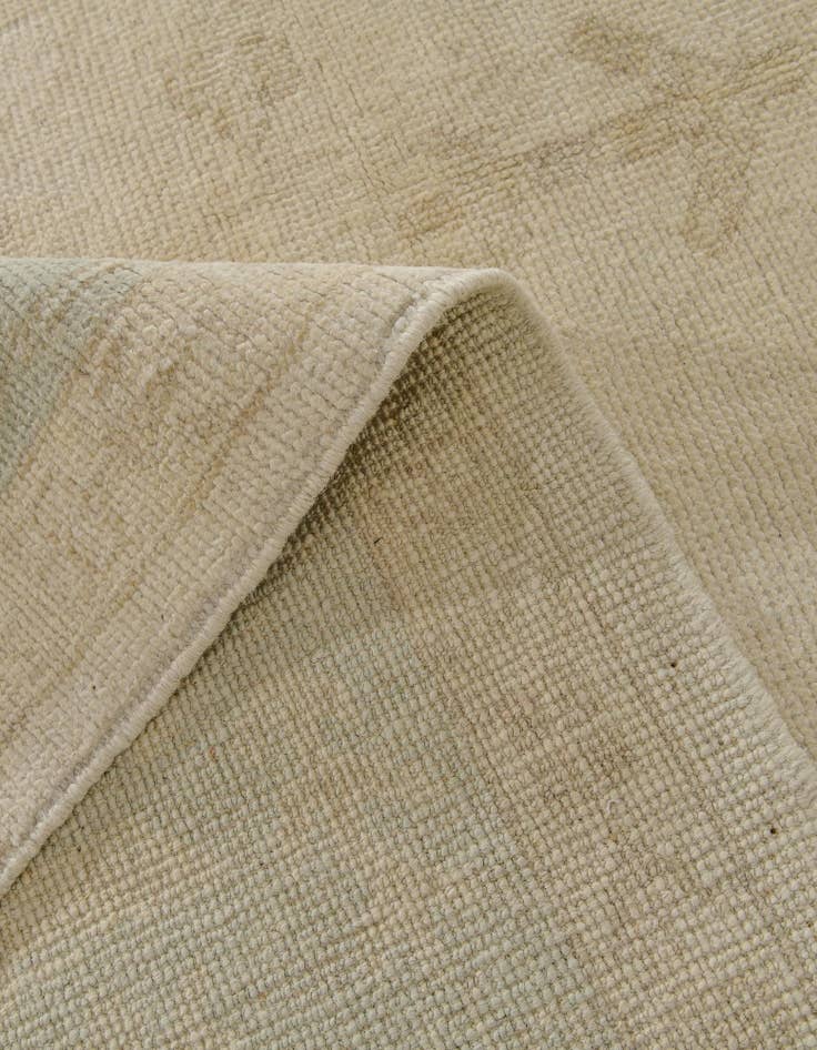 Detail image of 8' 6 x 10'  Hand Knotted Oushak Wool Rug