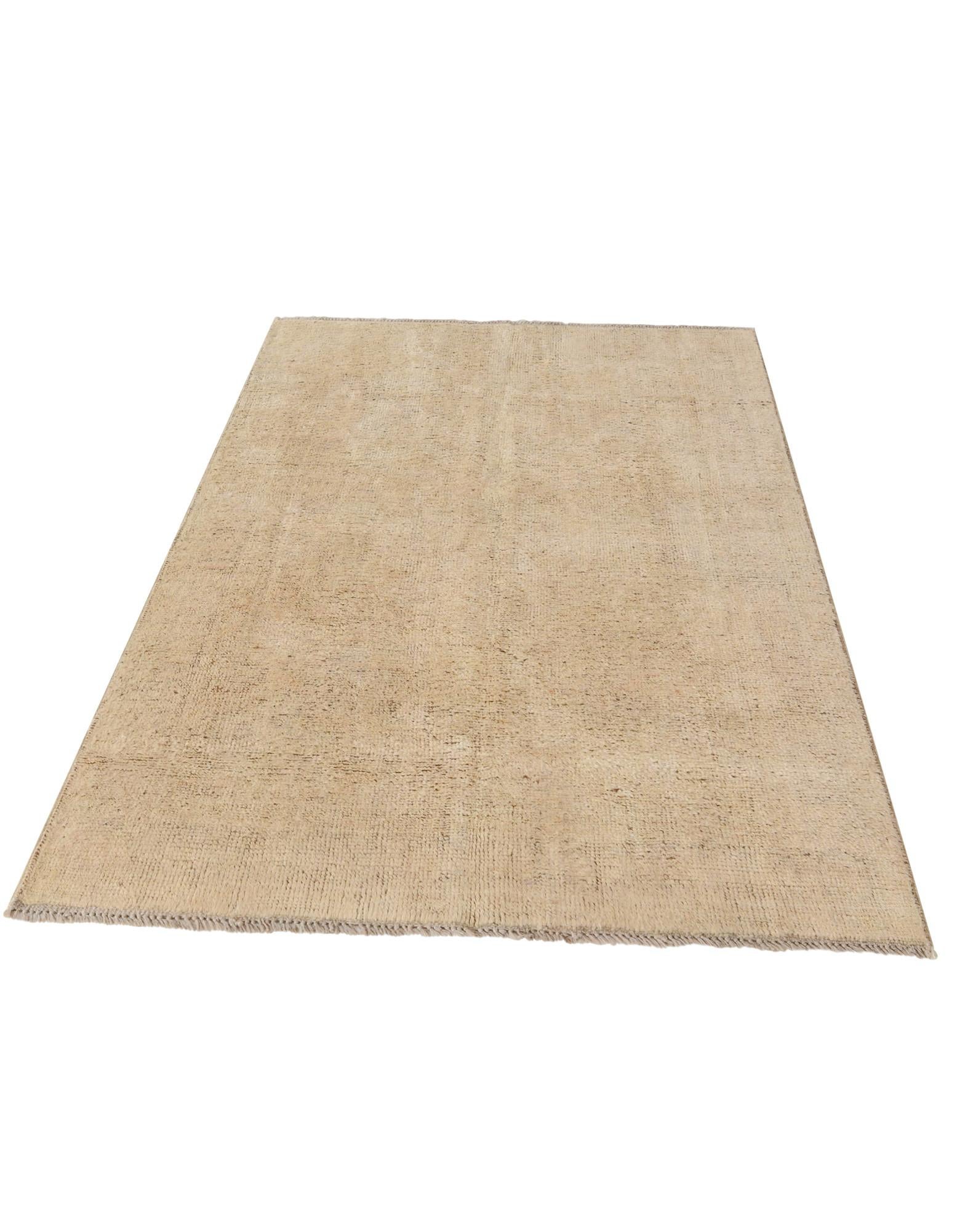 3' 8 x 6' Hand Knotted Oushak Wool Rug