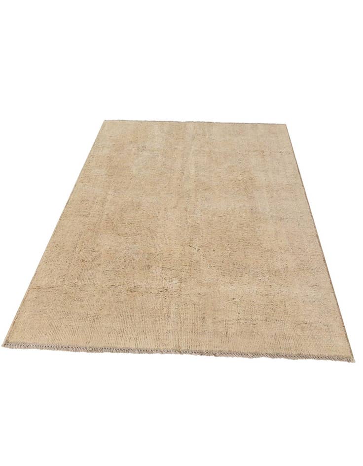 Detail image of 3' 8 x 6' Hand Knotted Oushak Wool Rug
