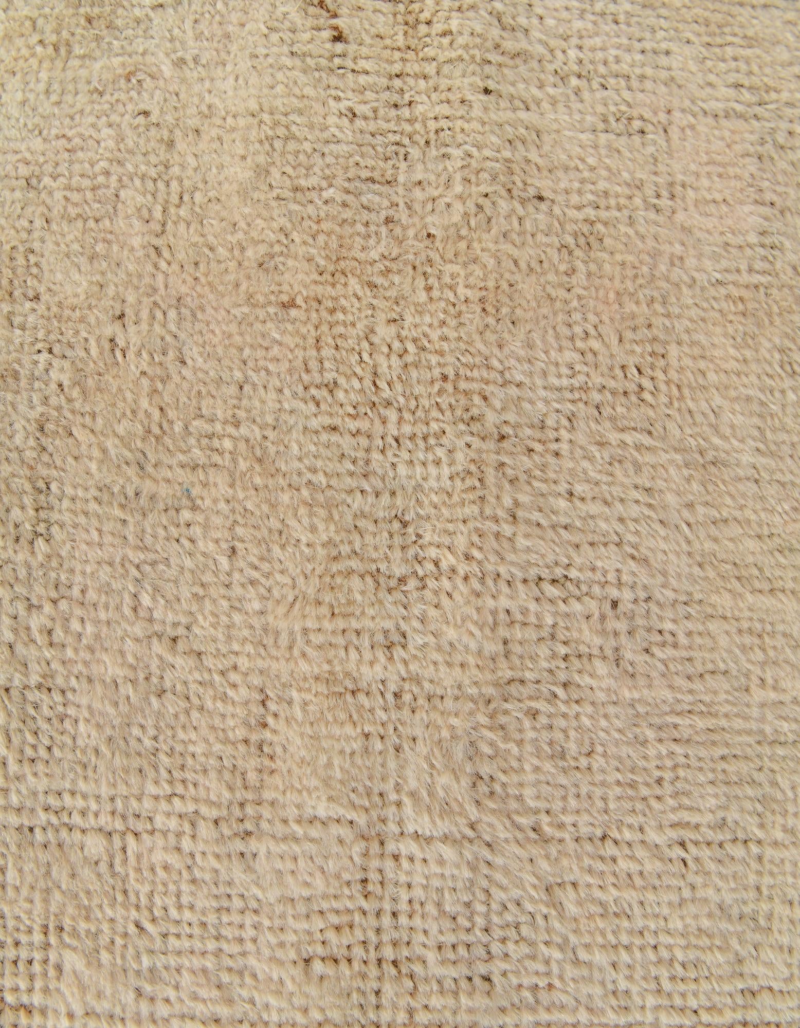 3' 8 x 6' Hand Knotted Oushak Wool Rug
