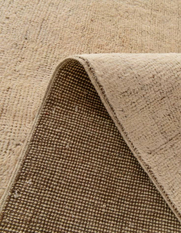 Detail image of 3' 8 x 6' Hand Knotted Oushak Wool Rug