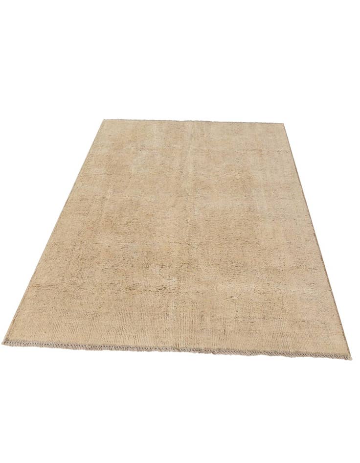 Detail image of 3' 8 x 6' Hand Knotted Oushak Wool Rug