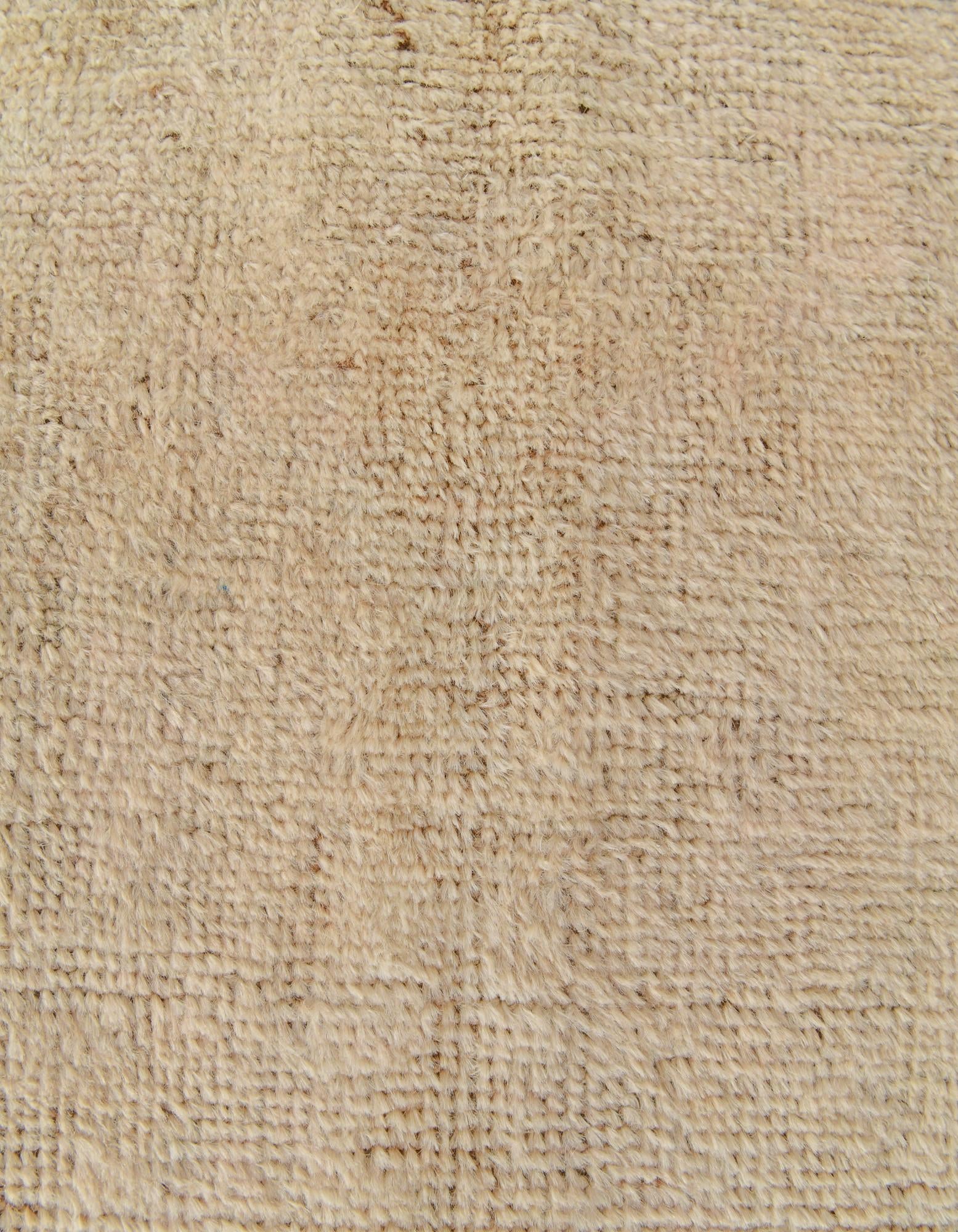 3' 8 x 6' Hand Knotted Oushak Wool Rug