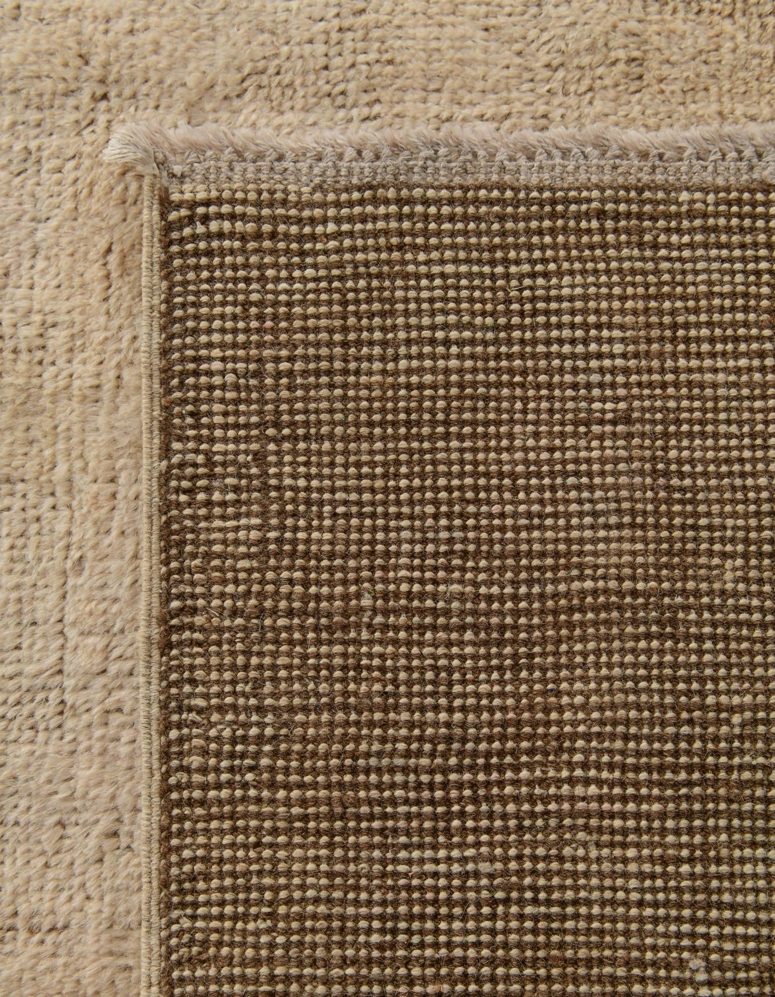 3' 8 x 6' Hand Knotted Oushak Wool Rug