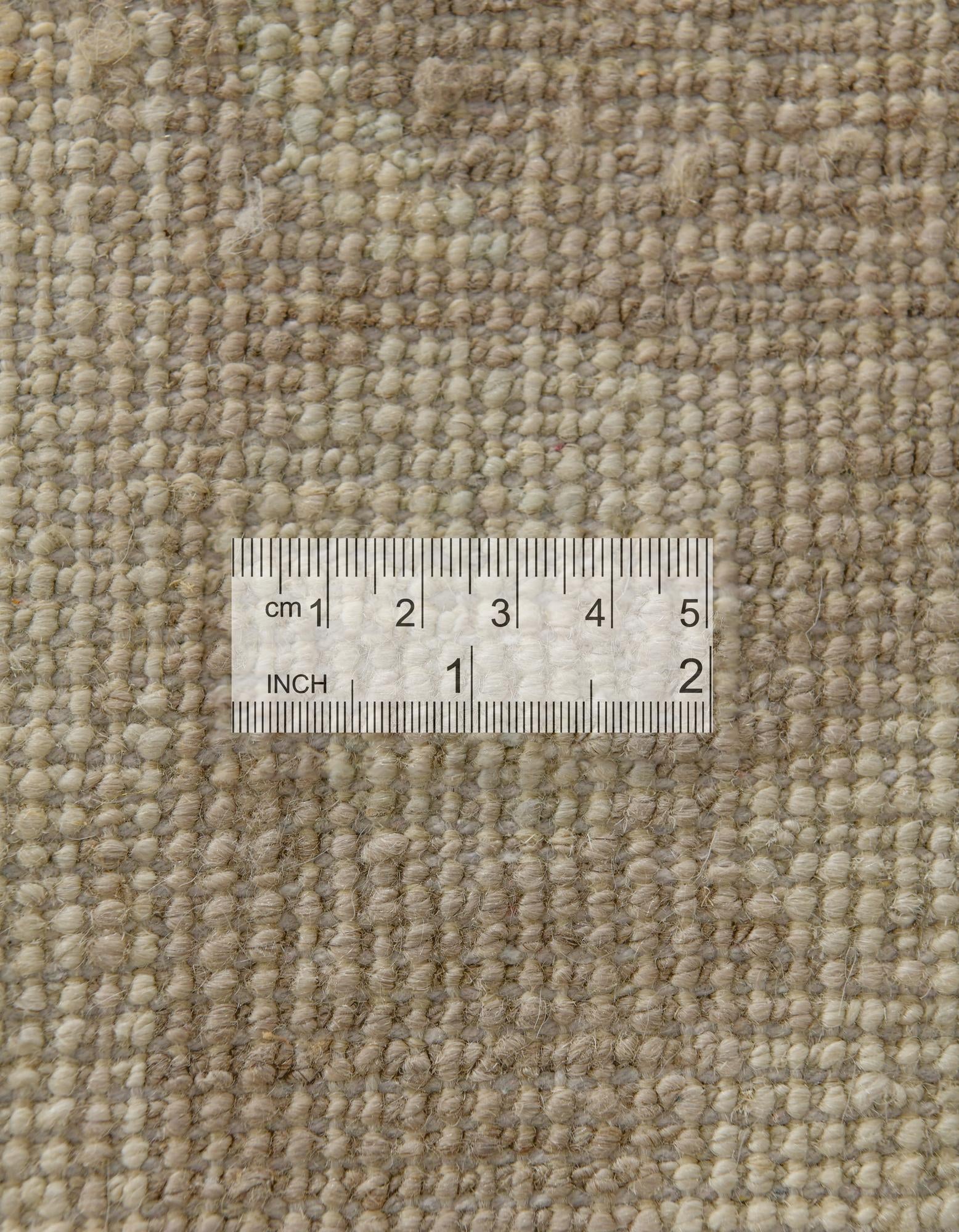 8' 4 x 9' 9 Hand Knotted Oushak Wool Rug