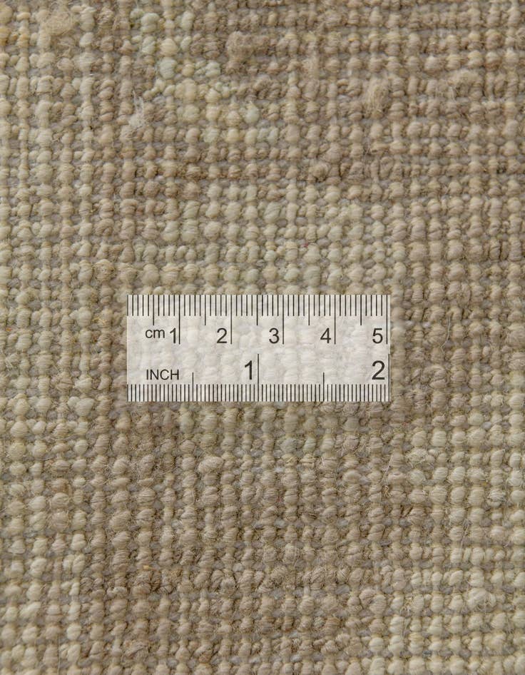 Detail image of 8' 4 x 9' 9 Hand Knotted Oushak Wool Rug