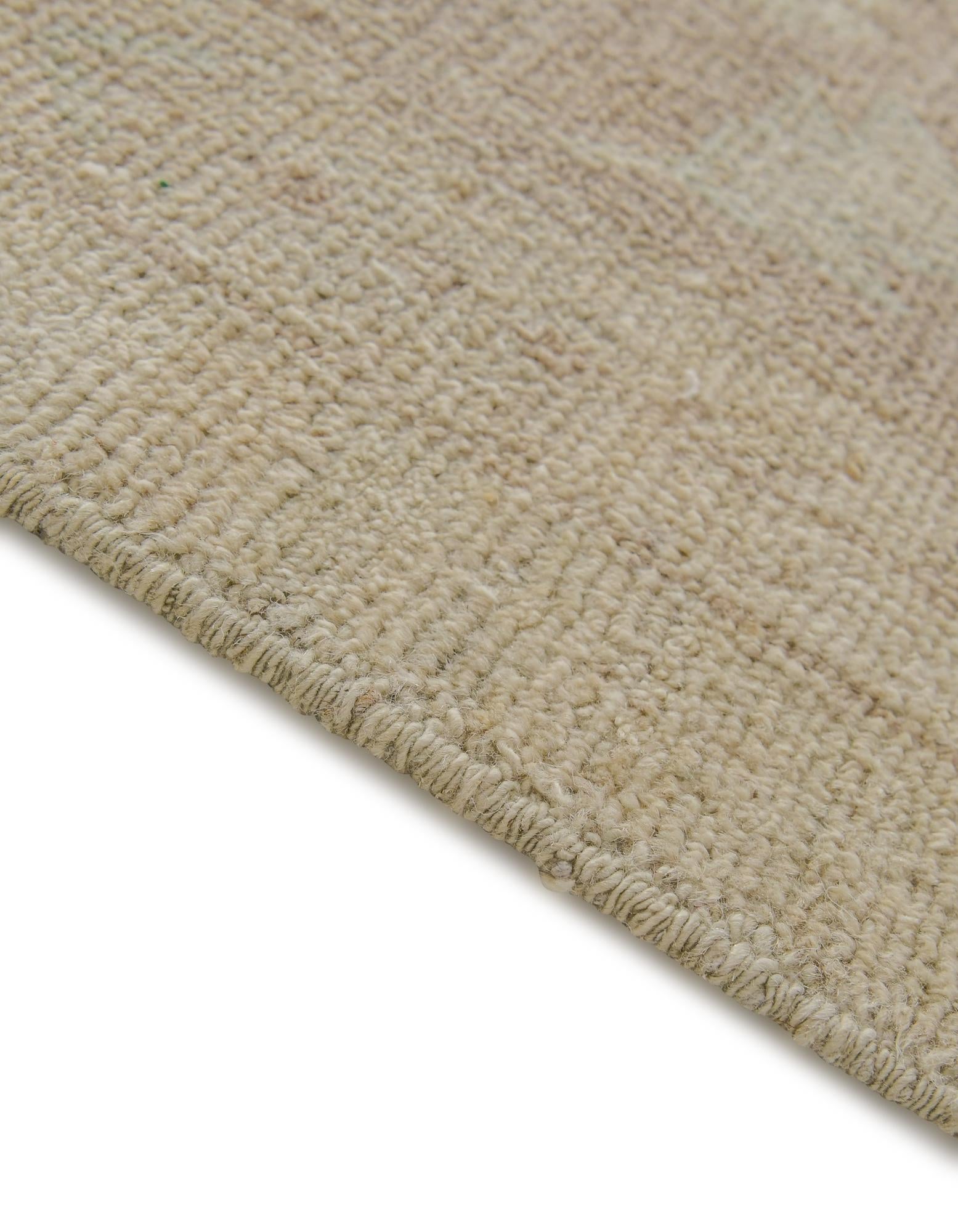 8' 4 x 9' 9 Hand Knotted Oushak Wool Rug