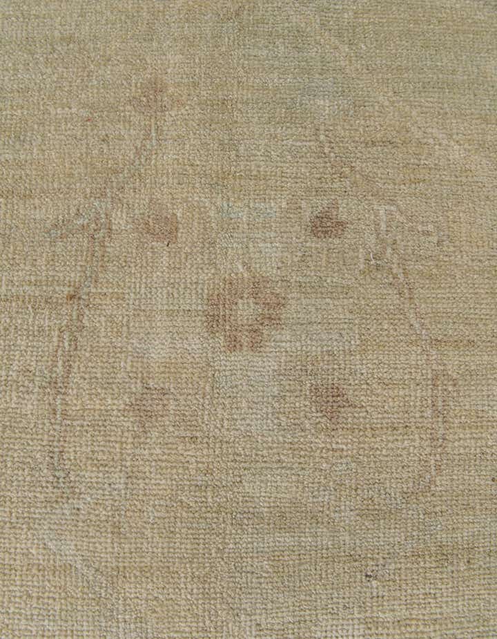 8' 4 x 9' 9 Hand Knotted Oushak Wool Rug
