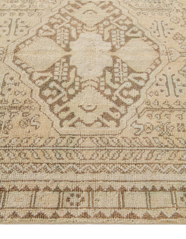 Detail image of 3' 9 x 6' 1 Hand Knotted Oushak Wool Rug