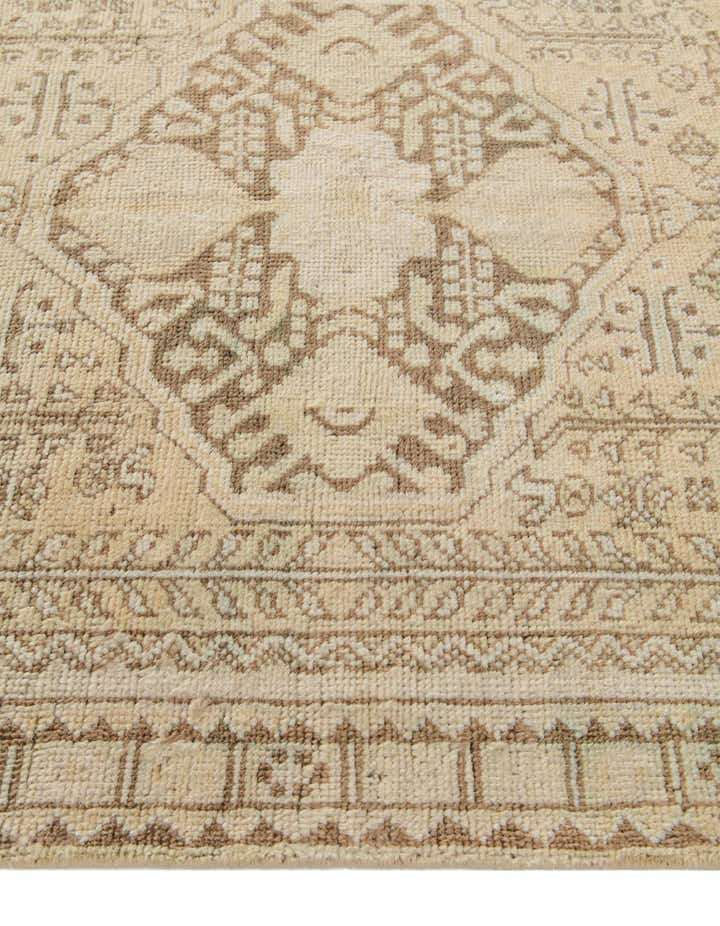3' 9 x 6' 1 Hand Knotted Oushak Wool Rug