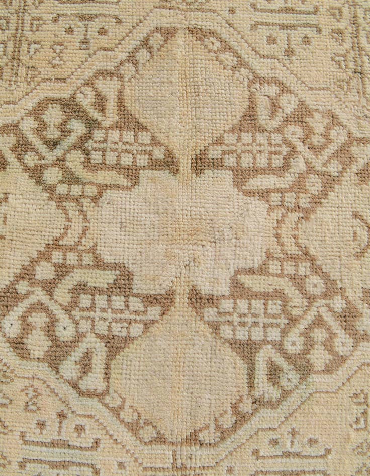 Detail image of 3' 9 x 6' 1 Hand Knotted Oushak Wool Rug