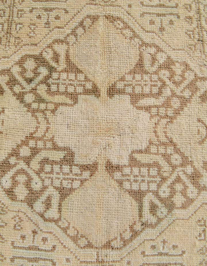 3' 9 x 6' 1 Hand Knotted Oushak Wool Rug