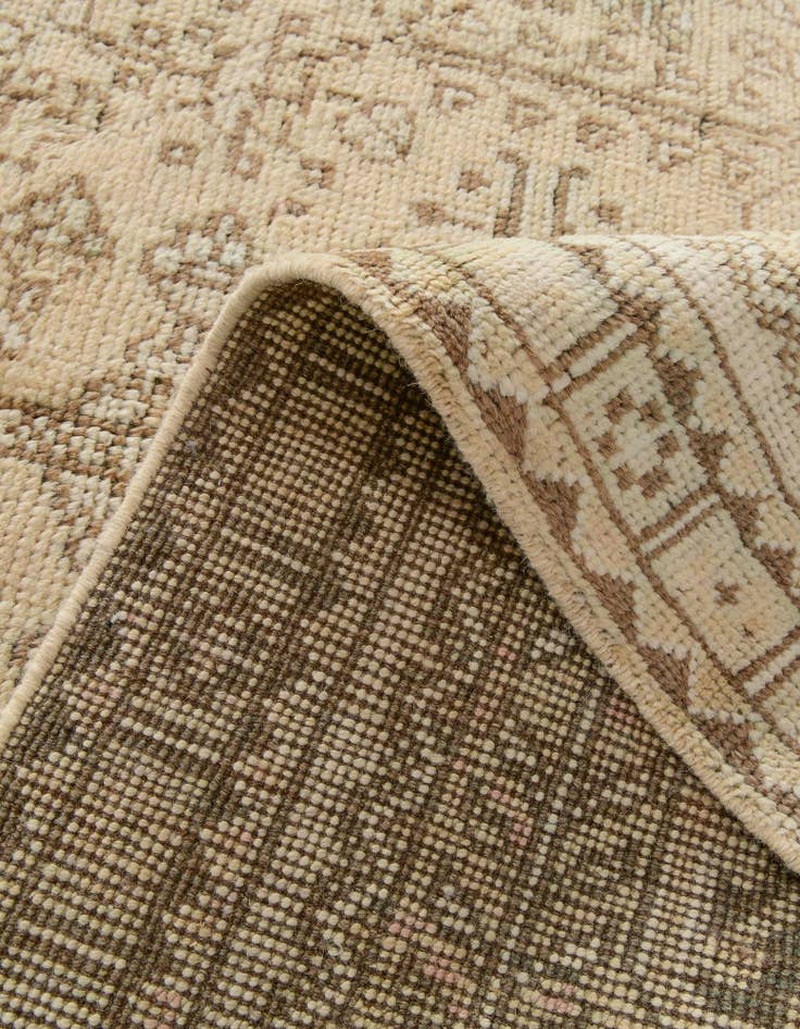 Detail image of 3' 9 x 6' 1 Hand Knotted Oushak Wool Rug