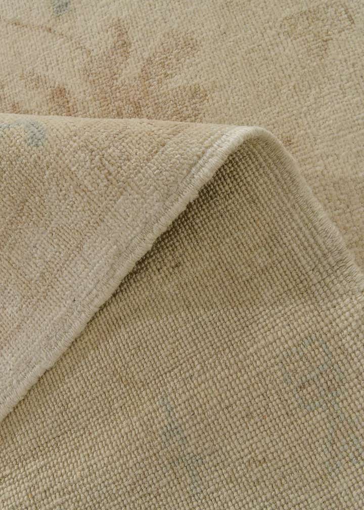 8' 1 x 9' 11 Hand Knotted Oushak Wool Rug