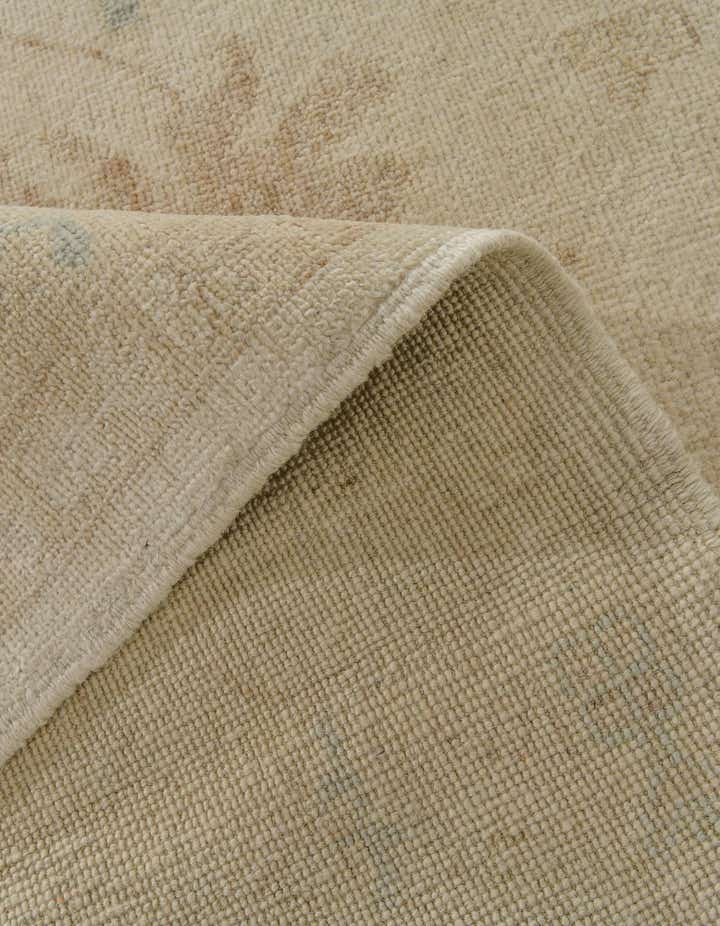 8' 1 x 9' 11 Hand Knotted Oushak Wool Rug