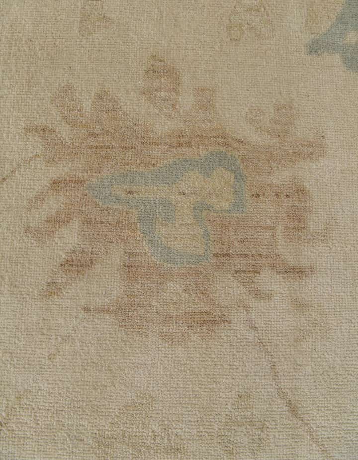 8' 1 x 9' 11 Hand Knotted Oushak Wool Rug