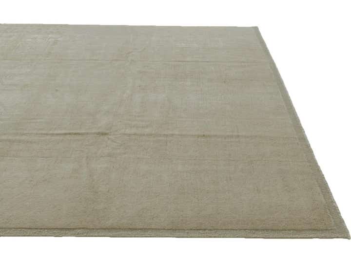 9' 5 x 12' 4 Hand Knotted Oushak Wool Rug