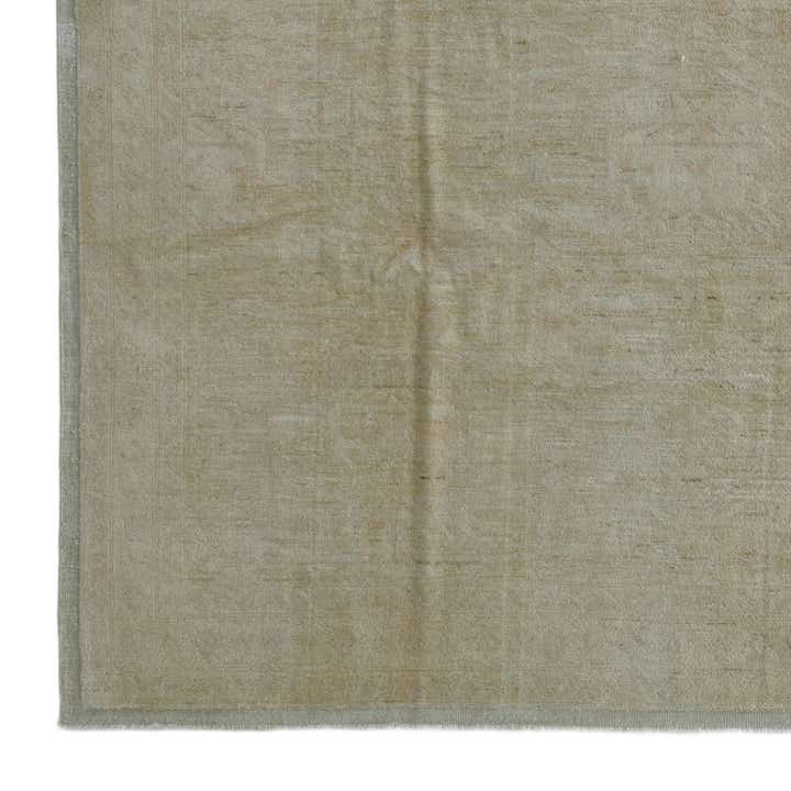 9' 5 x 12' 4 Hand Knotted Oushak Wool Rug