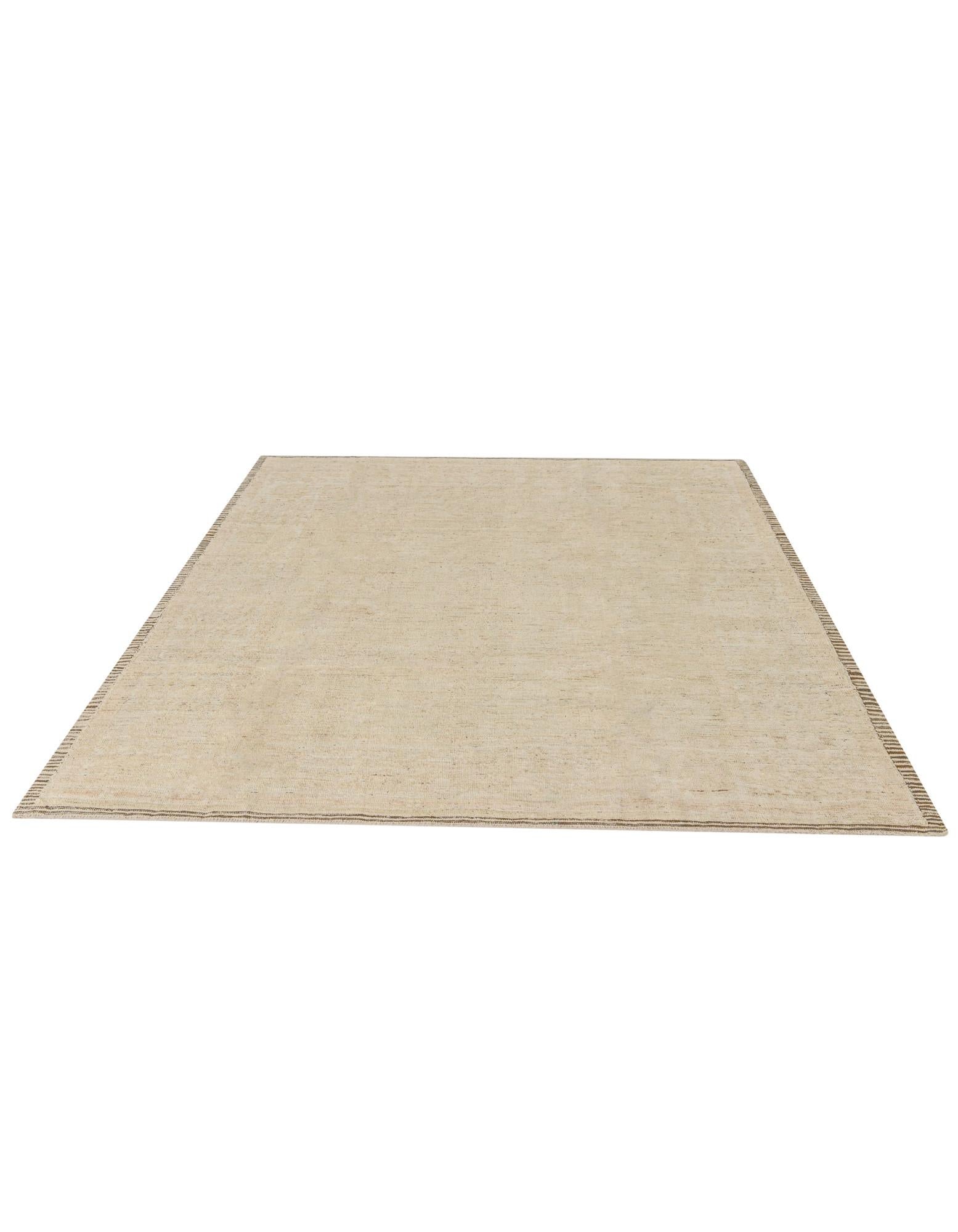 8' 4 x 9' 9 Hand Knotted Oushak Wool Rug